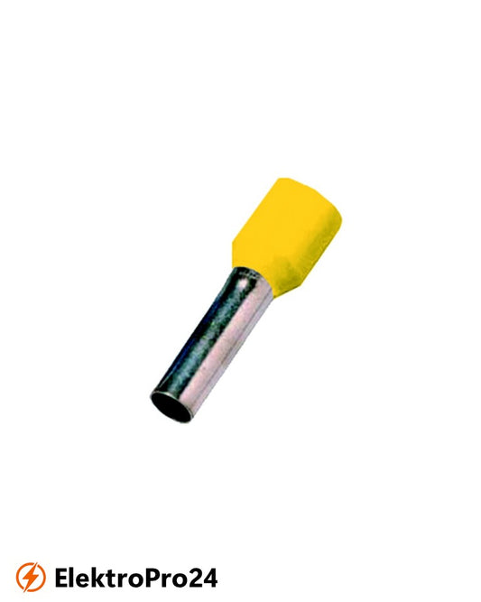 Aderendhülse Intercable Tools 6qmm ICIAE612 gelb