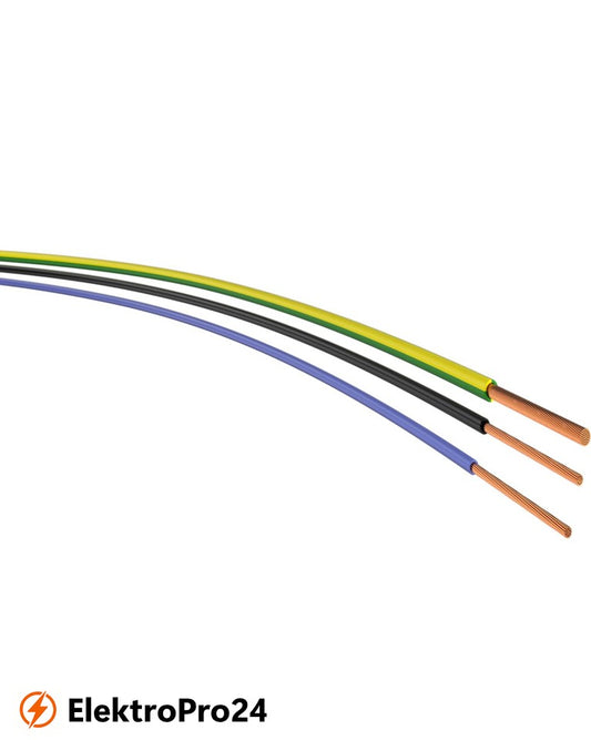 Aderleitung flexibel H07V-K 2,5mm² hellblau 100 Meter