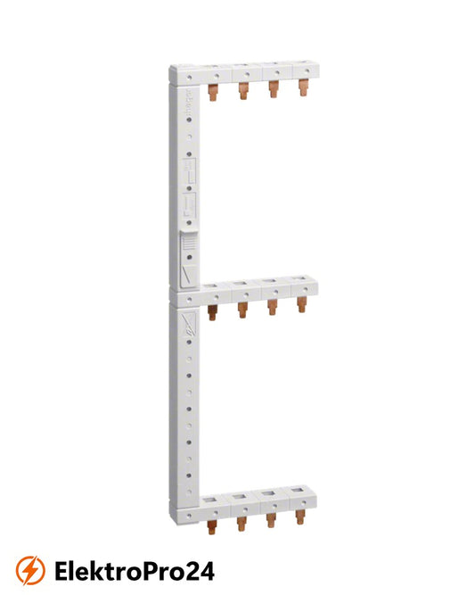 Hager Phasenschiene KCF668L3polig + N, 3-reihig 125mm, links, vertikales Sammelschienensystem (Kopie)