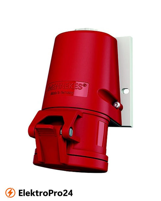 Mennekes 32 Wanddose TwinCONTACT 32A 5p 6h 400V IP44
