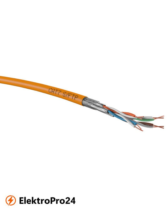 Datenleitung Acome TN-7000-1 Kat.7 orange 4P S/FTP AWG23 Ring 100m