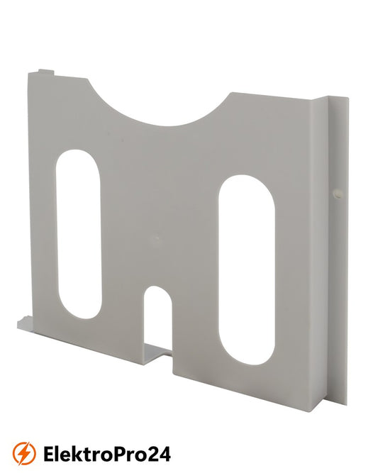 Schaltplantasche Polystyrol, RAL 7035 lichtgrau, Zum Schrauben und Kleben, 230mmx220mmx30mm Innenmaß